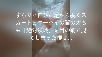 すらりと伸びた足から覗くスカートとニーハイの間の太もも「絶対領域」を目の前で見てしまった僕は…