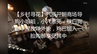 【乡村寻花】气质开朗商场导购小姐姐，小穴漂亮，肤白胸粉，深夜赚外快，鸡巴插入一脸陶醉享受其中