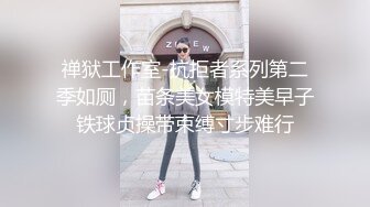 禅狱工作室-抗拒者系列第二季如厕，苗条美女模特美早子铁球贞操带束缚寸步难行