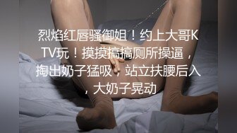 烈焰红唇骚御姐！约上大哥KTV玩！摸摸搞搞厕所操逼，掏出奶子猛吸，站立扶腰后入，大奶子晃动