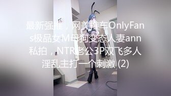 最新强推，网美推车OnlyFans极品女M母狗变态人妻ann私拍，NTR老公3P双飞多人淫乱主打一个刺激 (2)