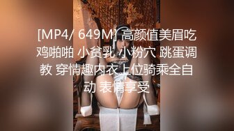 [MP4/ 649M] 高颜值美眉吃鸡啪啪 小贫乳 小粉穴 跳蛋调教 穿情趣内衣上位骑乘全自动 表情享受