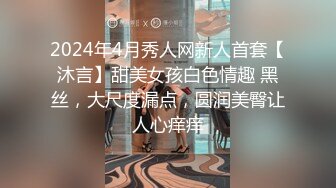 2024年4月秀人网新人首套【沐言】甜美女孩白色情趣 黑丝，大尺度漏点，圆润美臀让人心痒痒