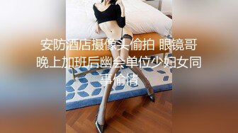 安防酒店摄像头偷拍 眼镜哥晚上加班后幽会单位少妇女同事偷情